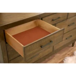 6pc Aurora Mid-Century Brown Bedroom Set With Upholstered Bed - Abbyson Living -Baxton Studio Store GUEST 8194a5e8 1c9c 42a3 991f 4114fd7d3c88