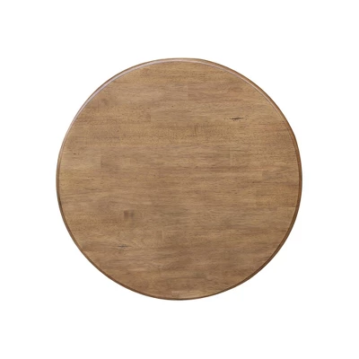 29" Clause Round Top Pedestal Dining Table Hickory Brown - International Concepts 3 29" Clause Round Top Pedestal Dining Table Hickory Brown - International Concepts - Image 3