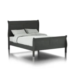 6pc Sliver Sleigh Bedroom Set - HOMES: Inside + Out -Baxton Studio Store GUEST 834209a3 f870 4f61 aec2 c6f8bd779088
