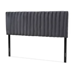 Emile Velvet Fabric Upholstered And Wood Headboard - Baxton Studio -Baxton Studio Store GUEST 84394d44 9f69 457b b4c0 7e8661b7d68f