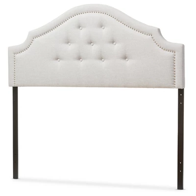Cora Modern And Contemporary Fabric Upholstered Headboard - Baxton Studio 1 Cora Modern And Contemporary Fabric Upholstered Headboard - Baxton Studio