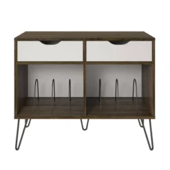 Concord Turntable Stand With Drawers - Novogratz -Baxton Studio Store GUEST 85a3e190 a6e9 41df 82b6 0b9623490076