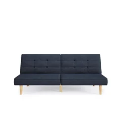 Bowie Upholstered Futon - Room & Joy -Baxton Studio Store GUEST 85d9cb8b 06b8 4078 bef9 ae5e4a38f42f