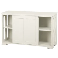 Yaheetech Sideboard Buffet Cabinet With Storage Sliding Door For Kitchen Dining Room -Baxton Studio Store GUEST 884a61d4 ac63 417c aedf d6f58eb303f7