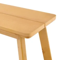 48" Shelburne Dining Bench Warm Natural - Alaterre Furniture -Baxton Studio Store GUEST 8a1a4313 db45 49ec b4f6 267e9beffcb0