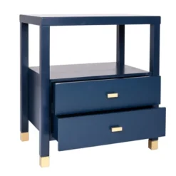 Hooper Accent Side Table Navy Blue - East At Main 10 Hooper Accent Side Table Navy Blue - East At Main -Baxton Studio Store GUEST 8a3cd202 0039 4078 86a3 53581dc79012