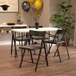 Cosco 2pk XL Wood Slat Back Folding Chairs -Baxton Studio Store GUEST 8baa145a 980a 41a0 96fb e90d91bf4047