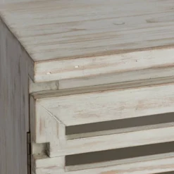 Elm Lane Hudson 26" Wide Slat Door Accent Cabinet -Baxton Studio Store GUEST 8c558c05 aa68 4816 bd27 b5aea152eb29