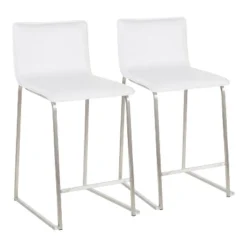 Set Of 2 26" Mara Contemporary Counter Height Barstools - LumiSource -Baxton Studio Store GUEST 8db76eae dfaa 49a6 a189 a23c29fd3296