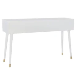 Geo Console White - Linon -Baxton Studio Store GUEST 8e2681e4 27a6 42f2 8046 49a11532b612