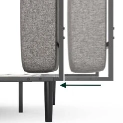 Parker Headboard With Split Cushion - Zinus -Baxton Studio Store GUEST 8e941aa9 f136 4848 8cdb 4b5e6d6cbb9c