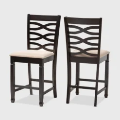 Set Of 2 Caron Finished Wood Counter Height Pub Chairs - Baxton Studio 15 Set Of 2 Caron Finished Wood Counter Height Pub Chairs - Baxton Studio -Baxton Studio Store GUEST 8f6ebe45 5ebf 467e 91a3 b9590acee015