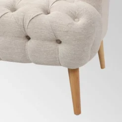 Adelia Contemporary Tufted Sofa Beige - Christopher Knight Home -Baxton Studio Store GUEST 8fda15f9 df2a 4ae6 a488 b9c82a70b7e9