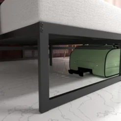 NapQueen Alpha Metal Platform Bed Frame 14" Height -Baxton Studio Store GUEST 902ff99f 6931 4e9c a78a bae8a5148e21