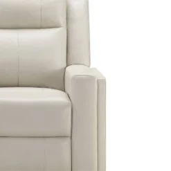 Randi Top Grain Leather Manual Recliner Ivory - Abbyson Living -Baxton Studio Store GUEST 9072285f d6df 4484 9f7d bd7e6f0736db