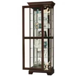 Howard Miller 680577 Howard Miller Martindale Ii Curio Cabinet 680577 Espresso