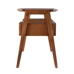 Crownfield Mid-Century Modern Writing Desk With Storage - Aiden Lane -Baxton Studio Store GUEST 91f56b35 3666 416d 99fc f826039b154b