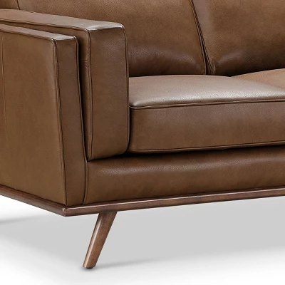 Taverly Leather Sofa - Abbyson Living 6 Taverly Leather Sofa - Abbyson Living - Image 6