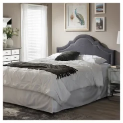 Rita Modern And Contemporary Fabric Upholstered Headboard - Baxton Studio -Baxton Studio Store GUEST 92230237 6345 4736 95eb 3fed799e4d17