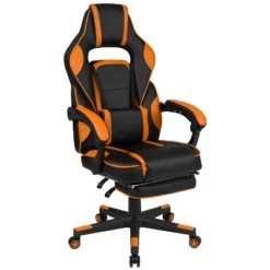 Flash Furniture X40 Gaming Chair Racing Ergonomic Computer Chair With Fully Reclining Back/Arms, Slide-Out Footrest, Massaging Lumbar -Baxton Studio Store GUEST 9290cf0a 9b51 4ce2 9ba3 b009a7b0f9df