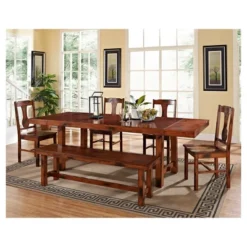 Set Of 2 Traditional Distressed Wood Dining Chairs Dark Oak - Saracina Home -Baxton Studio Store GUEST 93e5e64c 6860 4eb8 bc41 00408b6ad1bc