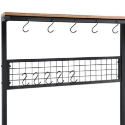 Yaheetech Kitchen Bakers Rack With 4 Storage Shelves -Baxton Studio Store GUEST 9461f750 0fd1 4132 bf8d 4045e76be60f