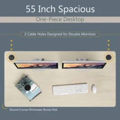 Costway Office Electric Adjustable Standing Up Desk Dual Motor W/ Controller -Baxton Studio Store GUEST 9530085d 7918 48f2 867b e09e358349e7