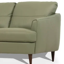 83" Helena Sofa Moss Green Leather - Acme Furniture -Baxton Studio Store GUEST 9558844b d54d 48d4 a7df f0128c09107b