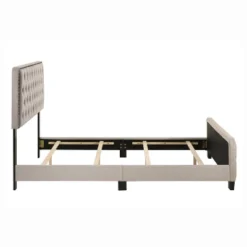 Phebe Button Tufted Upholstered Bed - HOMES: Inside + Out 10 Phebe Button Tufted Upholstered Bed - HOMES: Inside + Out -Baxton Studio Store GUEST 961dacd3 9d07 49f3 9177 02cf7b0f0927