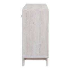 Abrama 2 Drawer Buffet White Oak/Distressed Gray - HOMES: Inside + Out -Baxton Studio Store GUEST 96299e94 1d51 4a9e a57d 842b7565d9f1