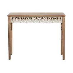 Large Farmhouse Wood Console Table Brown - Olivia & May 15 Large Farmhouse Wood Console Table Brown - Olivia & May -Baxton Studio Store GUEST 9a18fd0a f7f1 42af bcdd 0c9600a5aa66