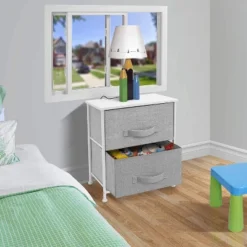 Sorbus Nightstand With Drawers For Home Bedroom And More White -Baxton Studio Store GUEST 9b764cc9 53c4 4b6c b925 bc5a6951e8a9