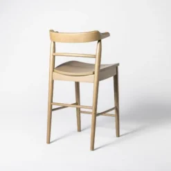 Kaysville Curved Back Wood Counter Height Barstool - Threshold™ Designed With Studio McGee -Baxton Studio Store GUEST 9bddbba3 9344 41ab 8097 7e1ffedc2dad