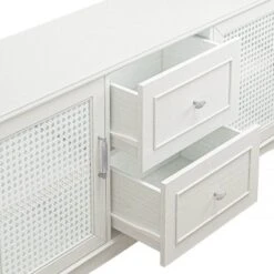 60" Classic Wood TV Stand For TVs Up To 65" With Drawer - Home Essentials -Baxton Studio Store GUEST 9d979144 7cd1 43c3 9799 680710153e01