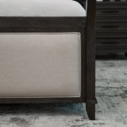 6pc Cindi Sleigh Bedroom Set Gray - Abbyson Living -Baxton Studio Store GUEST 9dfdff35 49db 4199 9804 c3bb82f57c84