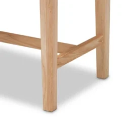 Danyl Wood Rattan Accent Bench Oak Brown - Baxton Studio -Baxton Studio Store GUEST 9e1fac1a ce1e 4a15 a1ea d8863d952929