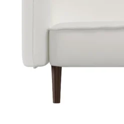 Convertible Futon Sofa Bed With Wooden Legs - ModernLuxe -Baxton Studio Store GUEST 9ef1d1bb 66c2 4da4 8782 414addb20f8d