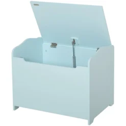 Qaba Kids Toy Chest Wooden Toy Storage Box Organizer Chest With Magnetic Hinge, Large Chest Space, & Groove Handle -Baxton Studio Store GUEST 9f12673d 5a59 461d b3ea 72ddbeb95bcb