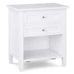 24" Norfolk Solid Wood Nightstand - WyndenHall -Baxton Studio Store GUEST 9fb2020d 0bf4 4909 b28a 0171a0f510fa