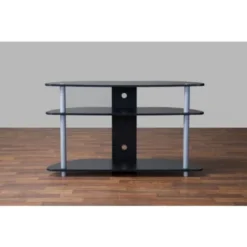 Orbit And Silver TV Stand For TVs Up To 40" Black/Silver - Baxton Studio -Baxton Studio Store GUEST 9fe0ac21 f503 4f2b 9587 8f49d6212c95