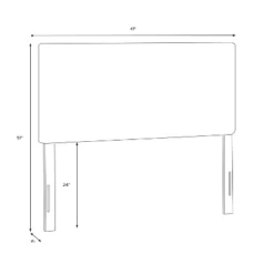 Olivia Upholstered Headboard In Pattern - Skyline Furniture -Baxton Studio Store GUEST a0be2a37 23af 4c1a 987b e7f848f95e4b