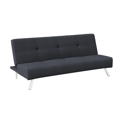 Sorenson Convertible Futon Sofa Bed Charcoal - Serta 8 Sorenson Convertible Futon Sofa Bed Charcoal - Serta - Image 8