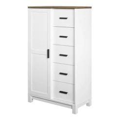 Sandlin Gentleman's Chest White - Room & Joy