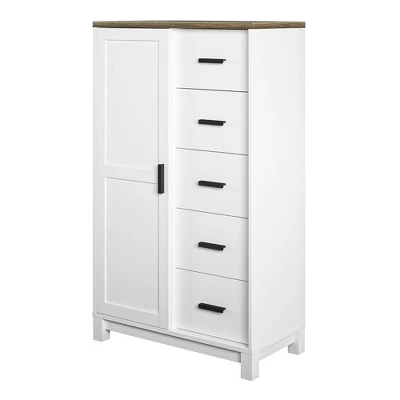 Sandlin Gentleman's Chest White - Room & Joy 1 Sandlin Gentleman's Chest White - Room & Joy