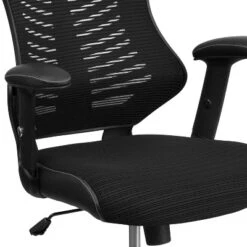 Executive Swivel Office Chair With Mesh Padded Seat - Flash Furniture -Baxton Studio Store GUEST a1ed0af8 91d0 4abe ad98 54d27b325341