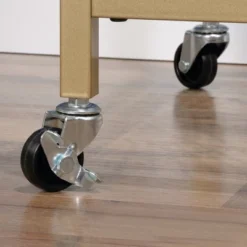 International Luxury Bar Cart Satin Gold/Clear Glass Finish - Sauder -Baxton Studio Store GUEST a213e604 4a78 4bdd 950f 3a0c3f0b1f14