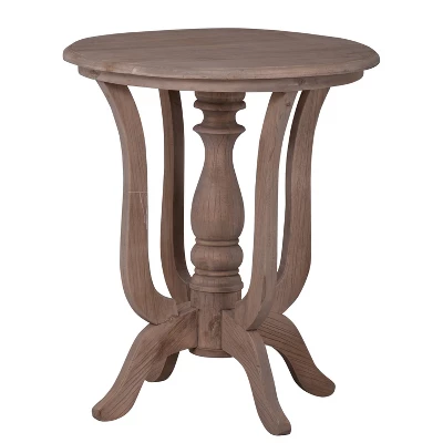 Marion Side Table With Durian Wood Natural - A&B Home 2 Marion Side Table With Durian Wood Natural - A&B Home - Image 2