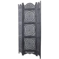 Eclectic Wood Room Divider Screen Black - Olivia & May -Baxton Studio Store GUEST a32fa0fd 707e 4846 9e95 43c0f08afd7c