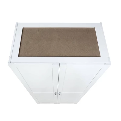 Set Of 2 Hopkins Modern 7 Shelf Freestanding Storage Closets - Manhattan Comfort 8 Set Of 2 Hopkins Modern 7 Shelf Freestanding Storage Closets - Manhattan Comfort - Image 8