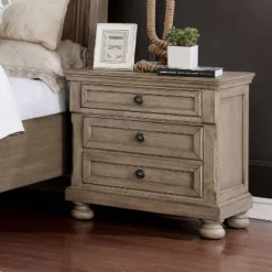 2pc Earl Nightstand And Dresser Set Gray - HOMES: Inside + Out -Baxton Studio Store GUEST a4cbe99a 724b 4885 b098 3cd0929de391
